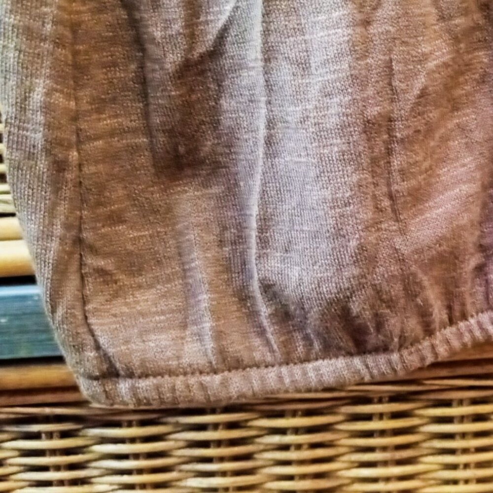 Buffalo David Bitton Driftwood Brown Sleeveless Knit Romper Tunic Dress Women's - Picture 11 of 11